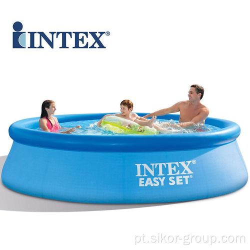 Intex Easy Conjunto Intex Influível acima do solo Pool de terra